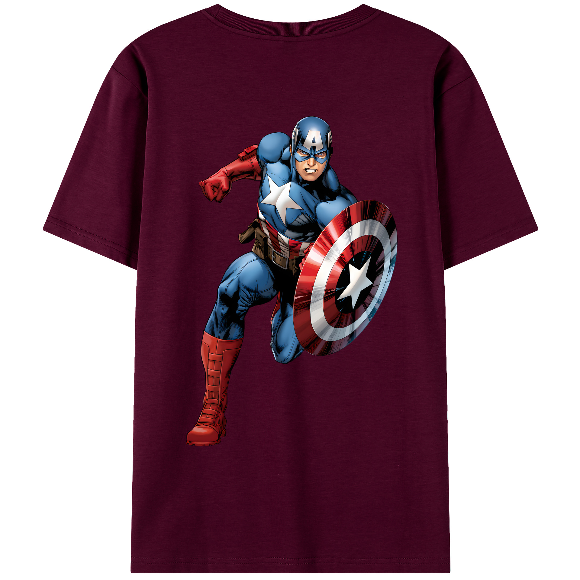 （画像用） アベンジャーズ The Avengers レディース半袖Tシャツ(バックプリント)